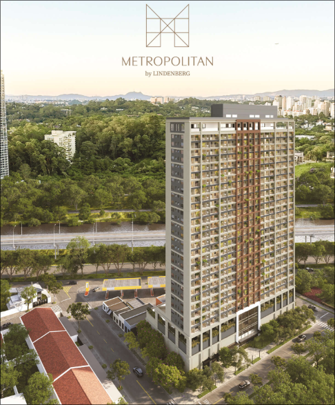 Metropolitan by Lindenberg Perspectiva Ilustrada da Torre